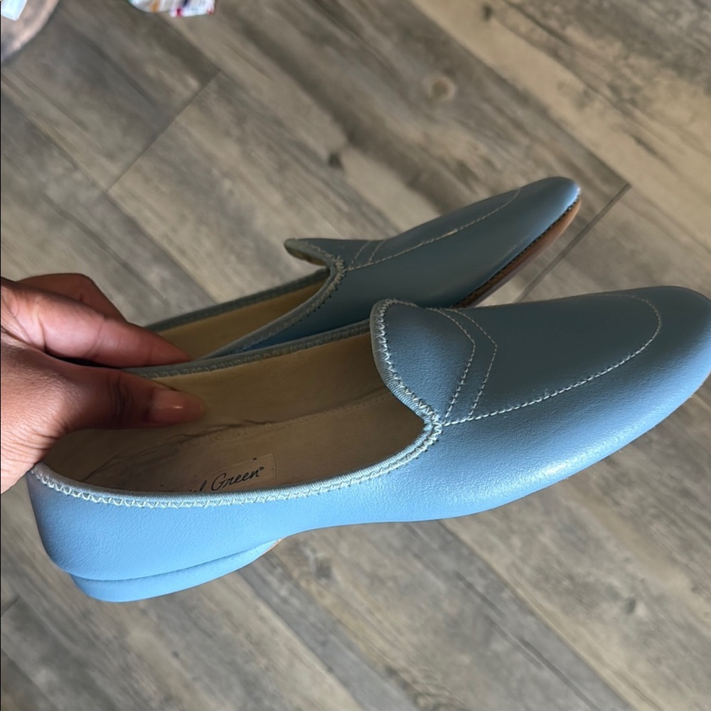 Elegant Blue Loafers for Women